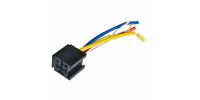Relay Socket Harness Connector 12V/24V 80A 5-Pins 5 Wires 